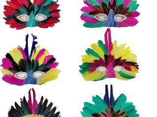 Карнавальная маска из перьев - 25 лей! Новая foto 2