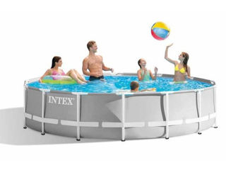 Бассейн Intex 366х76см, 6503Л, металлический каркас