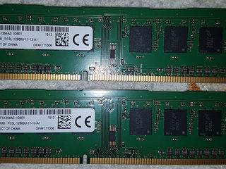 8гб (2 по 4гб) DDR3L Micron = 550 лей foto 1