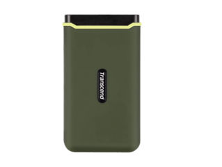 Transcend Portable SSD ESD380C 500Gb Green - всего 1579 леев!