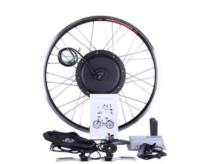 Set bicicleta roata fata 26" cu display 500W Agile Elec foto 1