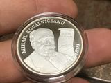 Есть все монеты Молдавии. В серебре 999 пробы. Monede silver foto 4