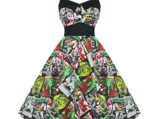 Платье B-Movie Rockabilly 50S Dress / Rochie originala HellBunny foto 1