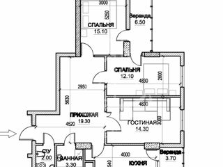 Apartament cu 3 camere, 92 m², Ciocana, Chișinău foto 5