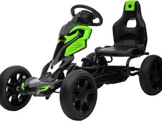 Педальный карт Novokids Adrenaline Green/Black - Доставка по всей Молдове фото 0