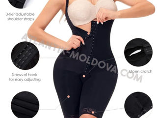 Lenjerie corectoare tip body cu corset LEFUN foto 16