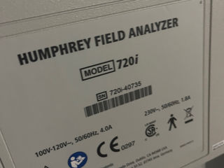 Spre vinzare Humphrey Field Analyzer HFA 720i  pentru oftalmologie foto 4