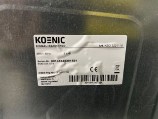 Koenic cuptor electric încorporat foto 4