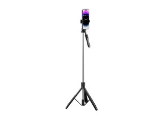 XO SS15 Difuzare directă Suport întărit cu trei picioare Bluetooth Selfie Stick 180CM foto 2