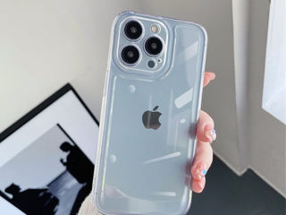 Huse iPhone 16 15 14 13 12 11 Pro Max Plus / MagSafe Case / sticle protecție / чехол для iPhone foto 7