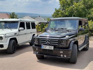 G Class (Gelenwagen) alb/negru (белый/черный) foto 9