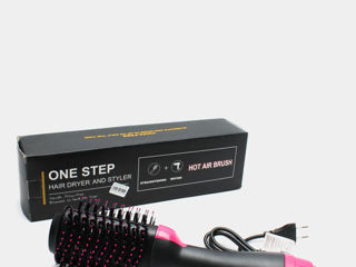 One Step Brush Фен-расческа для укладки волос 3в1