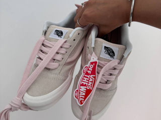 Vans KNU Skool Beige/Pink Women's foto 3