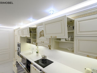 Bucătărie la coamandă în stil clasic - o adevărată artă. foto 9