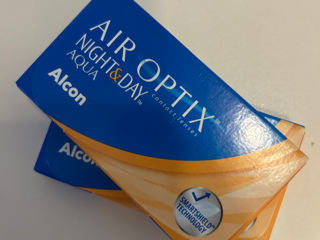 Lentile Air Optix zi si noapte , si ocluzoare  фото 0
