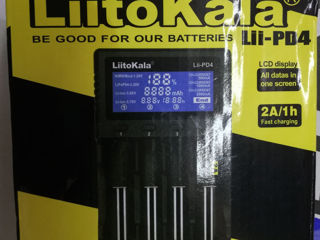 Зарядное устройство Maha Powerex MH-C9000 Charger-Analyzer и фирменные зарядки Liito Kala фото 3