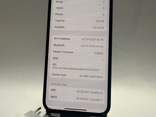 iPhone 13 black 128 gb battery 100% foto 6