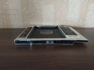 HDD Adapter 9,5 мм, алюминиевый, новый, доставка foto 6