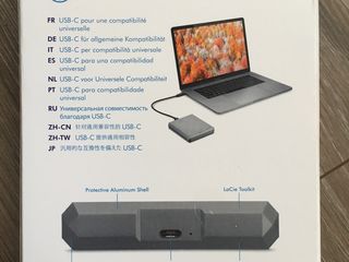 HDD Extern LaCie Usb-C 4TB Model 2019 Nou Sigilat foto 2