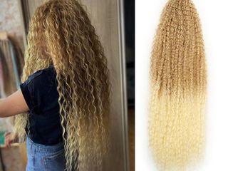 Kanekalon, par artificial, afro bucle, extensii. Канекалон, фестиваль, афро кудри, афро наращивание foto 10