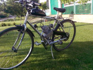Веломопед, Велосипед с мотором, рама алюминевая, свежак из Германии. foto 1