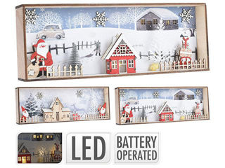 Suvenir Led "Poveste De Craciun" 38X6X14Cm