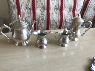 Set Made in England.Schimb pe monete de argint ,proba 900 - 999 foto 5