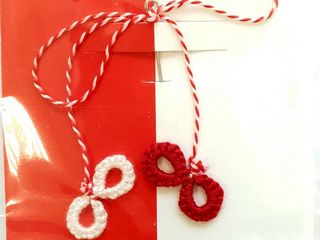 Martisor Мэрцишор 18 Вязаный Фриволите foto 2