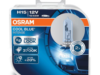 Lampi auto osram cool blue intense xenon look - h1,h3,h4,h7,h8,h11,h15,hb3,hb4,hir2,w5w foto 3