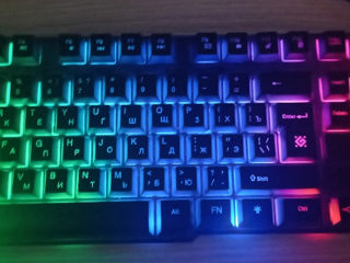 Tastatură cu leduri foto 2