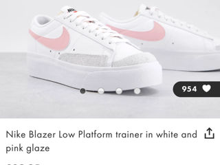 Nike Blazer Low Platform trainer pink glaze foto 5