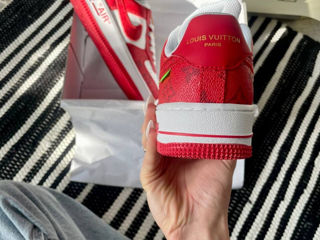 Nike Air Force 1 Low x Louis Vuitton By Virgil Abloh White/RedWomen's foto 5