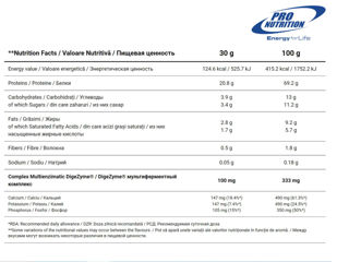 Proteină din zer, Active Whey, 400 g, Apple Delight foto 2