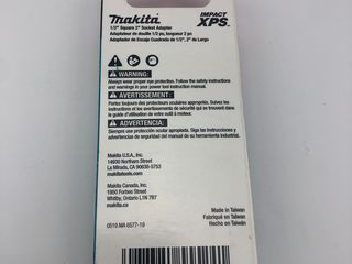 Makita E- 01591 Impact XPS 1/2" Квадратный 2-дюймовый адаптор foto 2