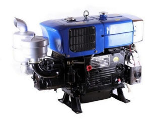 Motor cu răcire pe apă ZH1110N (21 c.p.) starter electric foto 4