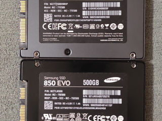 новые ssd 2.5" crucial 480gb - 900 лей, Intel 480gb - 1000 лей. ssd б/у от 250 лей. foto 10