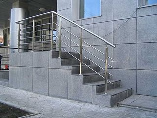 Balustrade Inox, balustrade la scari, perile, elemente inox, tabla  inox foto 1