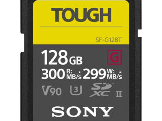 Sony 128GB SF-G Tough V90 UHS-II SDXC. Originale! foto 3