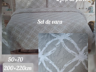 Set de vara-отличный летний набор. Одеяло летнее-пододеяльник , 2 наволочки, простынь. foto 7
