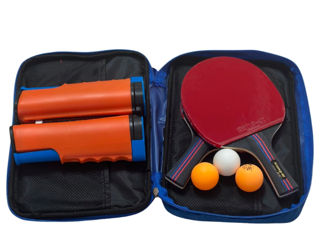 Set tenis de masă (2 palete, 3 mingi de tenis, plasă universală) - Livrare toată Moldova foto 1