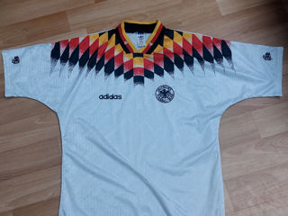 Винтажная домашняя рубашка adidas germany 1994-1996 джерси майо maglia размер: xl