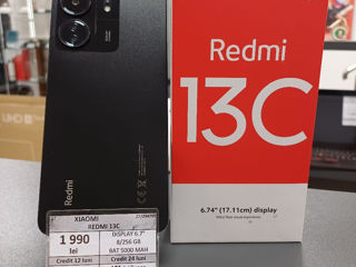 Xiaomi Redmi 13C 8/256Gb / 1990 Lei / Credit