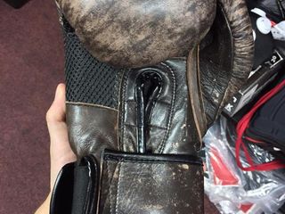 Боксерские перчатки Hayabusa кожаные 10 O.Z в наличии ( новые) !!! foto 2