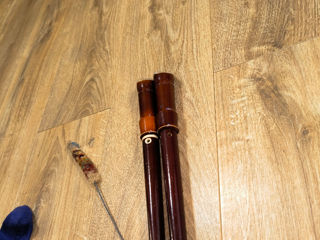 Винтажные деревянные немецкие флейты 2 штуки foto 9