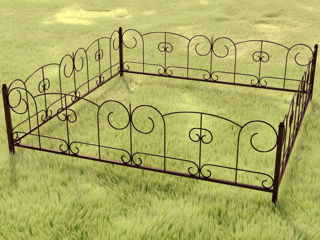 Garduri din metal la cimitir foto 14