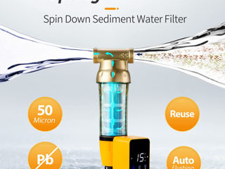 iSpring WSP50ARB Многоразовый вращающийся фильтр для осадочной воды foto 3