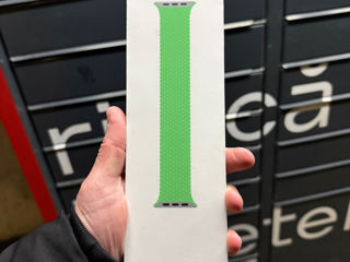 Apple Watch Strap (Ремешок) Anchor Gray Sport Loop / Green Braided Solo Loop - 29€ in Stock !!!