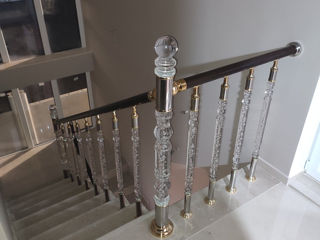 Balustrade din inox , stecla , plexiglas  перила из нержавейки , foto 19