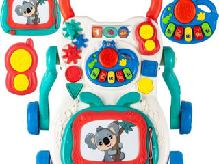 Antemergator pentru copii, Multi-function walking car, Multicolor foto 2
