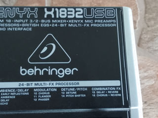 se vinde pulit  behringer 1832 xenucs foto 5